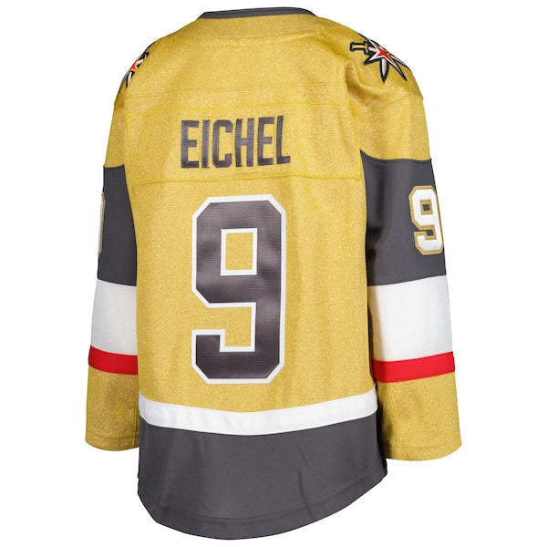 Jack Eichel Vegas Golden Knights Youth Home Premier Player Jersey - Gold - Image 3