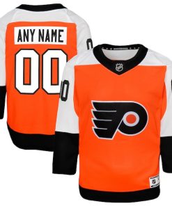 Philadelphia Flyers Youth Home Premier Custom Jersey - Orange