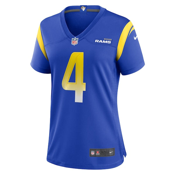 Dresser Winn Los Angeles Rams Nike Women's Team Game Jersey - Royal - Image 2