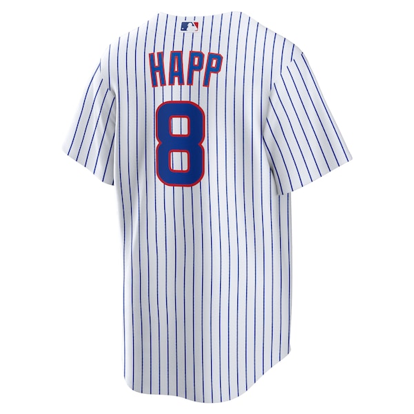 Ian Happ Chicago Cubs Nike Home Replica Jersey - White - Image 3