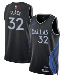 Dallas Mavericks Nike 2025/26 City Edition Swingman Jersey - Black - Cooper Flagg - Unisex