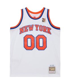 Alternative view of MF DOOM x NY Knicks x  A New York Story Fashion Jersey - White/Blue
