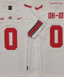 OH-10 NCAA Ohio State Buckeyes Nike Vapor Limited Jersey