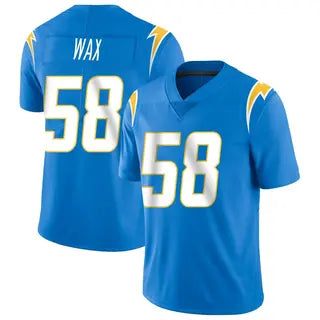 Marlowe Wax Los Angeles Chargers Nike Team Game Jersey - Powder Blue