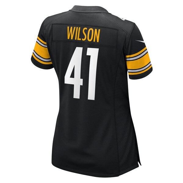 Payton Wilson Pittsburgh Steelers Nike Women's Game Jersey - Black - Image 4