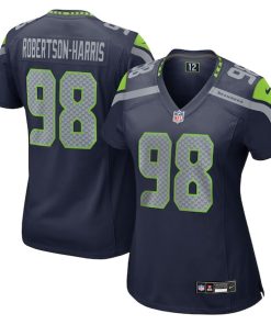 Roy Robertson-Harris Seattle Seahawks Nike Women's Team Game Jersey -  College Navy
