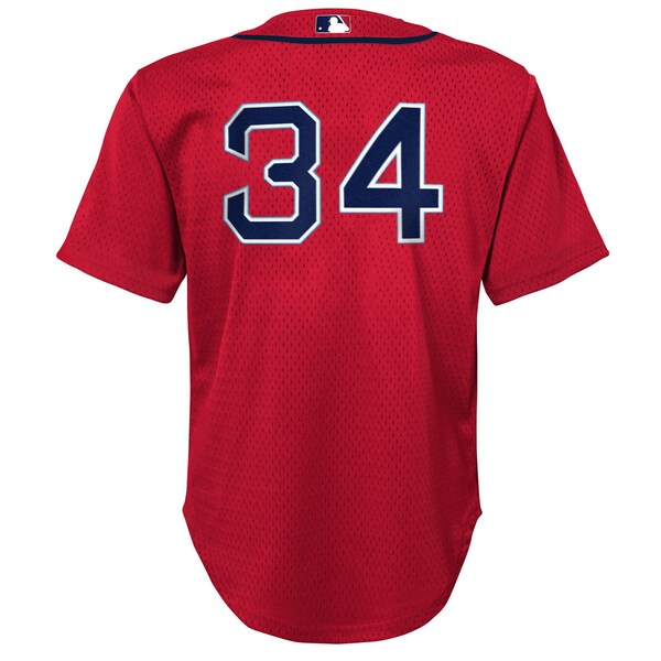 David Ortiz Boston Red Sox Preschool Cooperstown Collection?Mesh Batting Practice Jersey - Red - Image 3