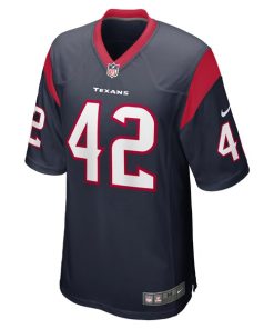 Alternative view of Cory Littleton Houston Texans Nike Game Player Jersey - Navy