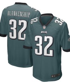 Reed Blankenship Philadelphia Eagles Nike Game Player Jersey - Midnight Green