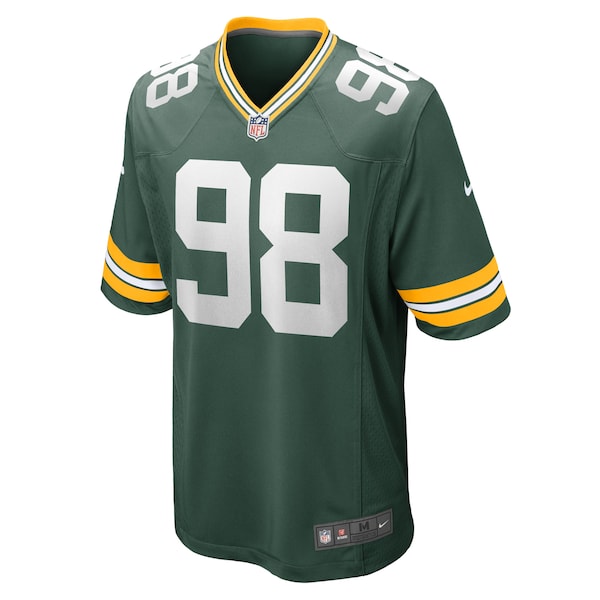Chris Slayton Green Bay Packers Nike Game Player Jersey - Green - Image 2