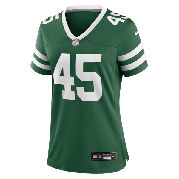 Mark Robinson New York Jets Nike Women's Team Game Jersey - Legacy Green - Image 2