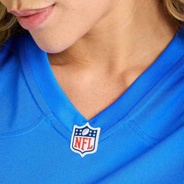 Mekhi Becton Los Angeles Chargers Nike Women's Team Game Jersey - Powder Blue - Image 8