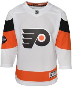 Alternative view of Philadelphia Flyers Youth 2024 NHL Stadium Series Premier Jersey?¨C White