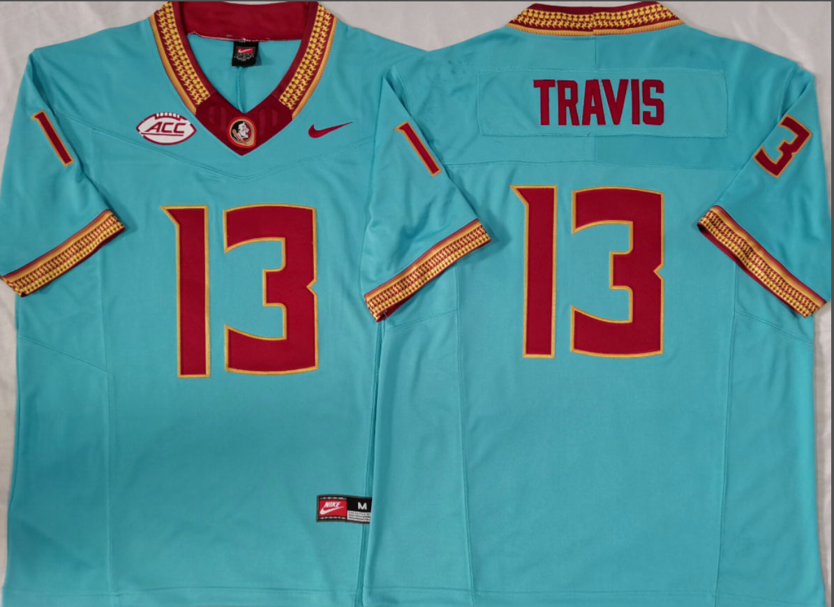 Jordan Travis NCAA Florida State Seminoles Nike Vapor Limited Jersey