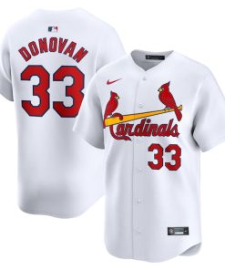 Brendan Donovan St. Louis Cardinals Nike Home Limited Player Jersey?¨C White
