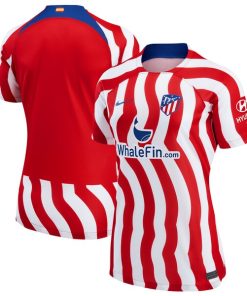 Atletico de Madrid Nike Women's 2022/23 Home Breathe Stadium Replica Blank Jersey - Red/White