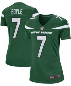 Tim Boyle New York Jets Nike Women's Game Jersey - Gotham Green