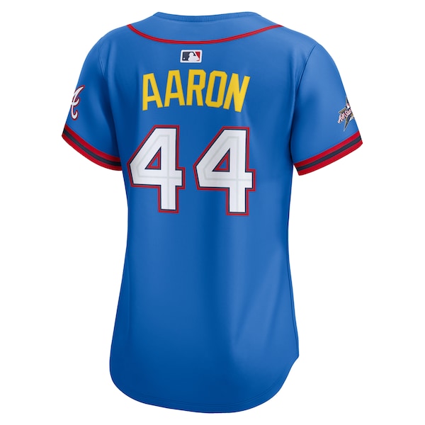 Hank Aaron National League Nike Women's 2025 All-Star Game Home Run Derby Jersey - Blue - Image 3