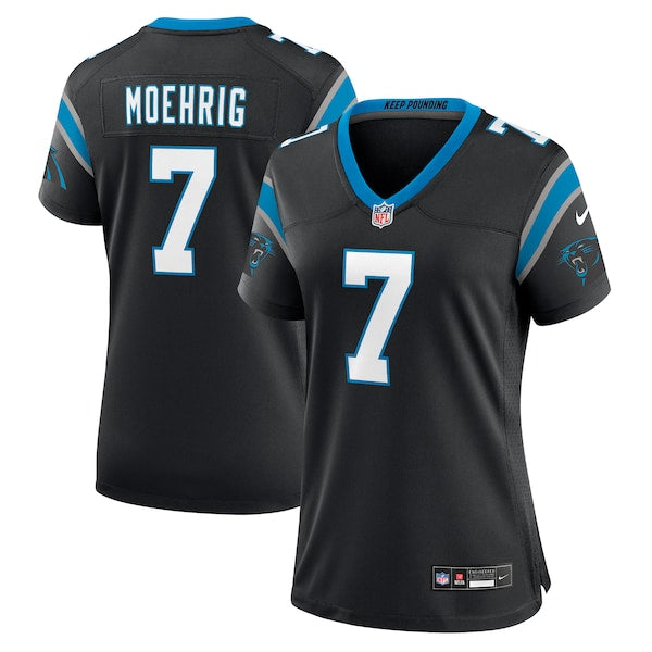 Trevon Moehrig Carolina Panthers Nike Women's Team Game Jersey - Black