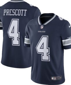 Dak Prescott Dallas Cowboys Nike Vapor Limited Player Jersey - Navy/White