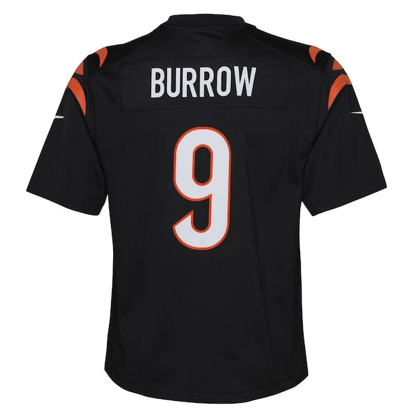 Joe Burrow Cincinnati Bengals Nike Youth Game Jersey - Black - Image 3