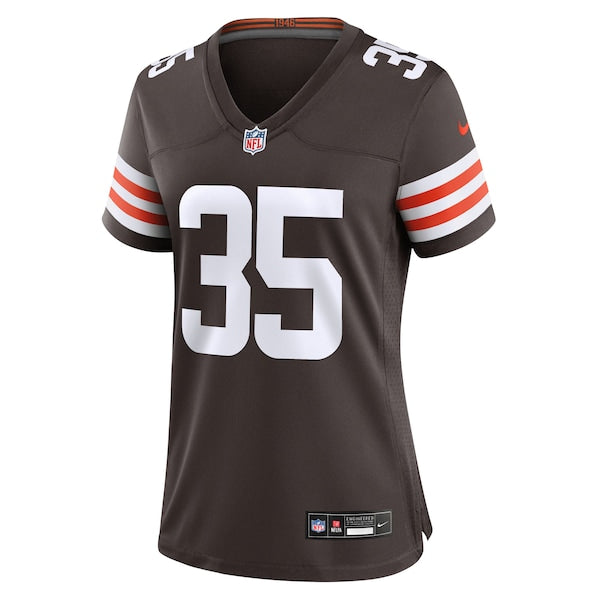 Raheim Sanders Cleveland Browns Nike Women's Team Game Jersey - Brown - Image 2