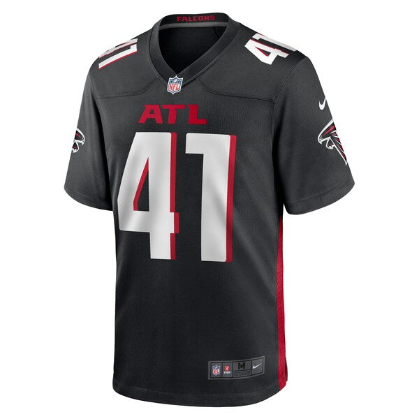 Lukas Denis Atlanta Falcons Nike Game Jersey - Black - Image 2