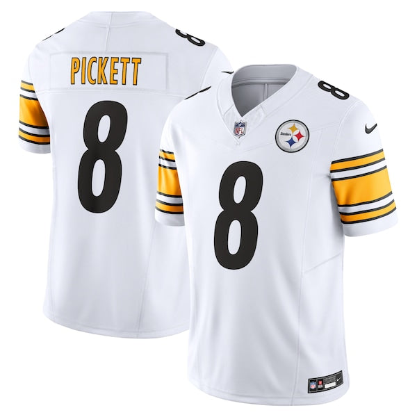 Kenny Pickett Pittsburgh Steelers Nike Vapor F.U.S.E. Limited Jersey - White/Black - Image 2