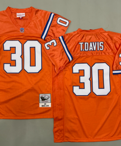 Terrell Davis Denver Broncos Authentic Throwback Retired Player Jersey