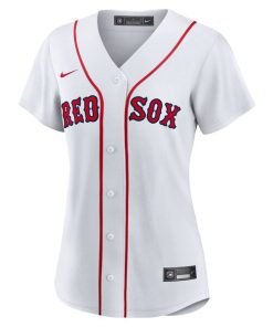 Alternative view of Alex Bregman Boston Red Sox Nike Women's Home 1.0 Replica Player Jersey - White