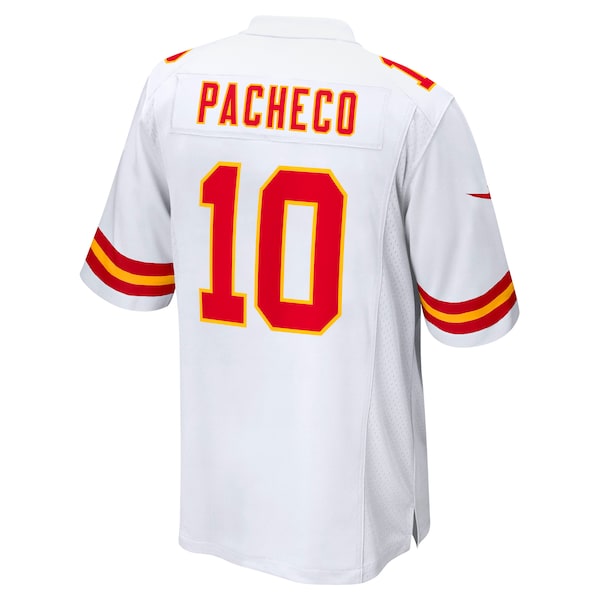 Isiah Pacheco Kansas City Chiefs Nike Away Game Player Jersey - White - Image 3