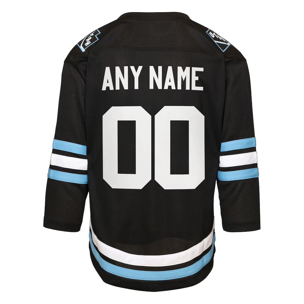 Utah Mammoth Home Replica Custom Jersey - Black - Image 4
