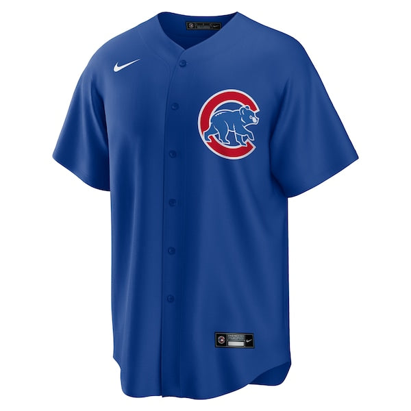 Chicago Cubs Nike Alternate Replica Team Jersey - Royal - Image 2