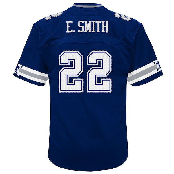 Emmitt Smith Dallas Cowboys Toddler 1996 Retired Legacy Jersey - Navy - Image 3
