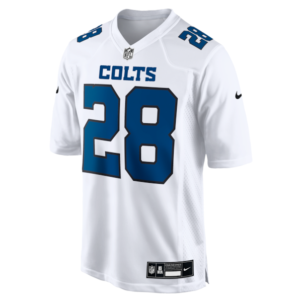 Jonathan Taylor Indianapolis Colts Nike Fashion Game Jersey - Tundra White - Image 2