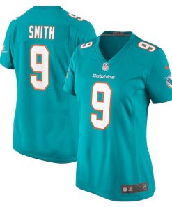 Jonnu Smith Miami Dolphins Nike Women's  Game Jersey -  Aqua