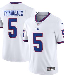 Alternative view of Kayvon Thibodeaux New York Giants Nike Alternate Vapor Untouchable Limited Jersey - White/Royal