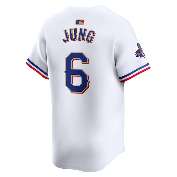Josh Jung Texas Rangers Nike 2024 Gold Collection Limited Player Jersey?ยจC White - Image 3