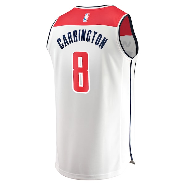Carlton Carrington Washington Wizards Youth Fast Break Replica Player Jersey - Association Edition - White - Image 3