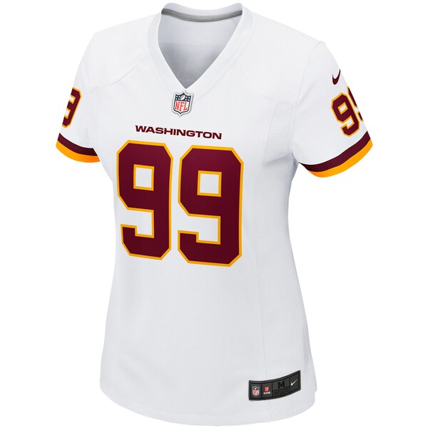 Chase Young Washington Football Team Nike Women's Game Player Jersey - White - Image 2