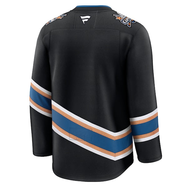 Washington Capitals Alternate 50th Anniversary Premium Jersey - Black/Red/White - Image 4