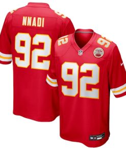 Derrick Nnadi Kansas City Chiefs Nike Team Game Jersey -  Red