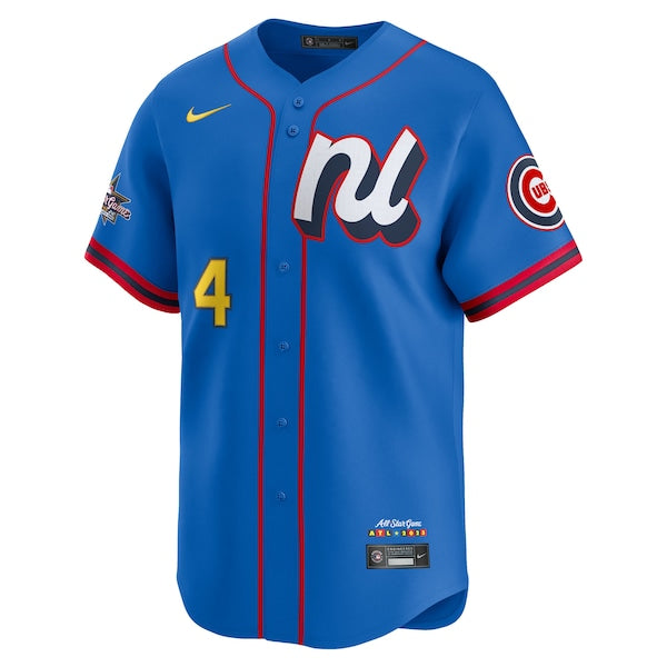 Pete Crow-Armstrong National League Nike 2025 All-Star Edition Limited Player Jersey - Blue - Image 2