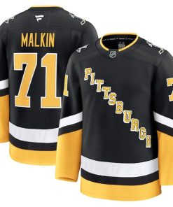 Evgeni Malkin Pittsburgh Penguins  Alternate Premium Jersey - Black