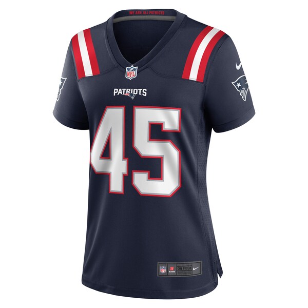 Chris Board New England Patriots Nike Women's Game Player Jersey - Navy - Image 2