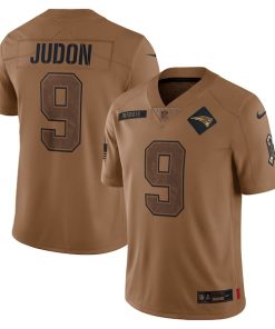 Matthew Judon New England Patriots Nike 2023 Salute To Service Limited Jersey - Brown