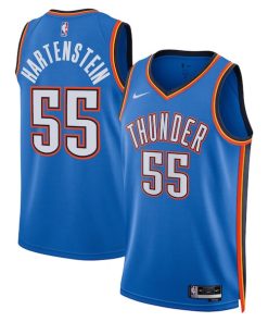 Isaiah Hartenstein Oklahoma City Thunder Nike Unisex Swingman Player Jersey - Icon Edition - Blue