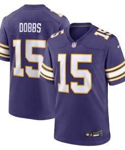 Joshua Dobbs Minnesota Vikings Nike Alternate Game Jersey - Purple