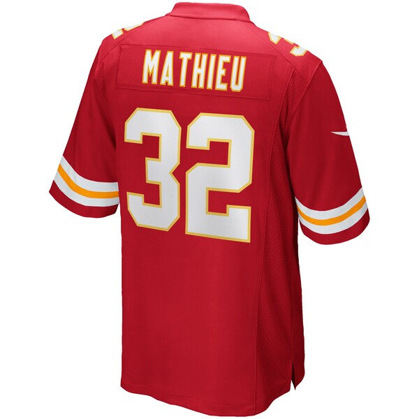Tyrann Mathieu Kansas City Chiefs Nike Game Player Jersey - Red - Image 4