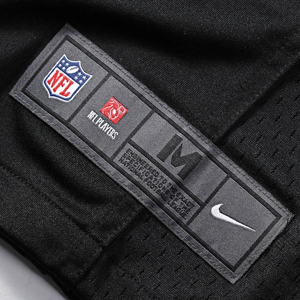 Derek Carr Las Vegas Raiders Nike Game Player Jersey - Black - Image 7